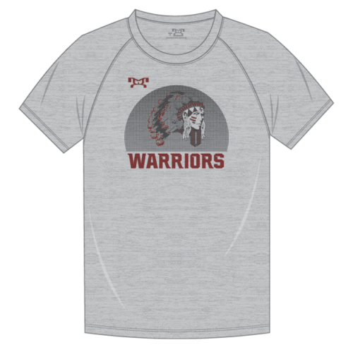 Danville Warriors Custom Sublimated Decal T Shirt