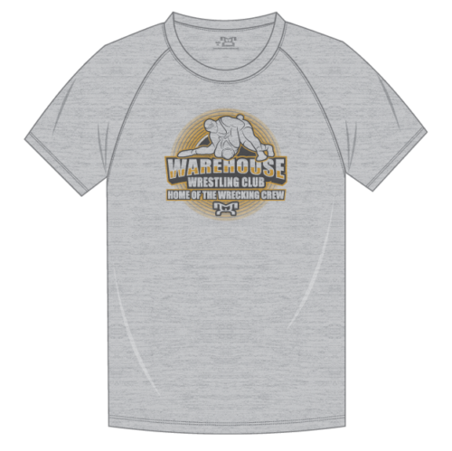 Warehouse Wrestling Club Custom Sublimated Decal T Shirt