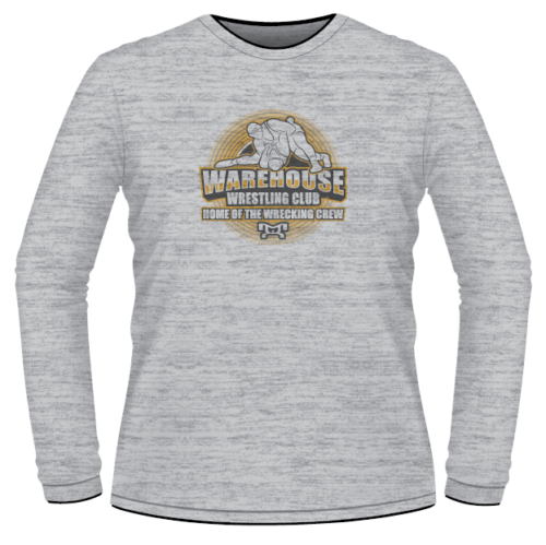 Warehouse Wrestling Club Custom Sublimated Decal Long Sleeve