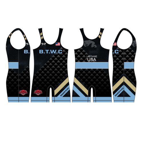 Bennington Tristate Blue Custom Singlet