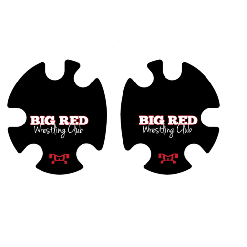 Big Red Wrestling Club RED Head Gear Decal *DOES NOT INCLUDE HEAD GEAR*