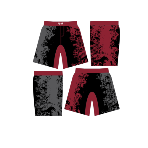Danville Warriors Custom Fight Shorts