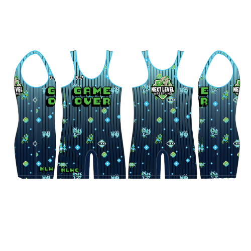 Next Level Game Over Custom Singlet