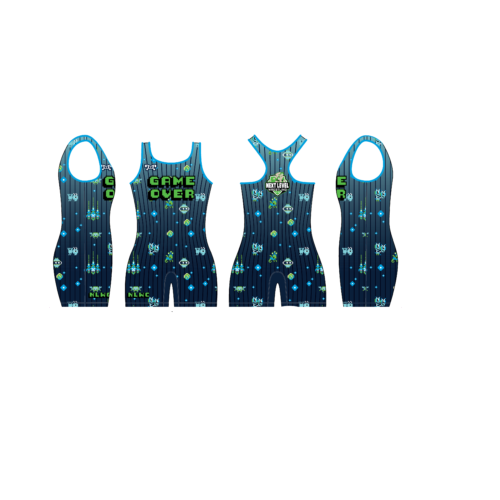 Next Level Wrestling Game Over Custom Women's Singlet
