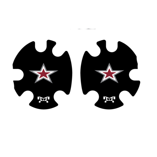 North Stars Youth Custom Head Gear Decal