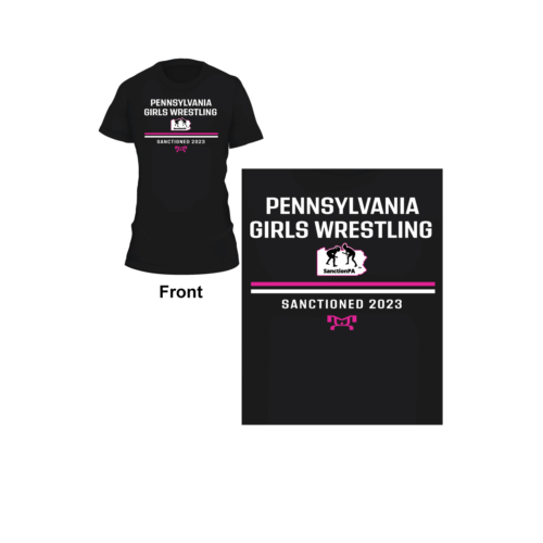 SANCTION PA Custom Black T-Shirt