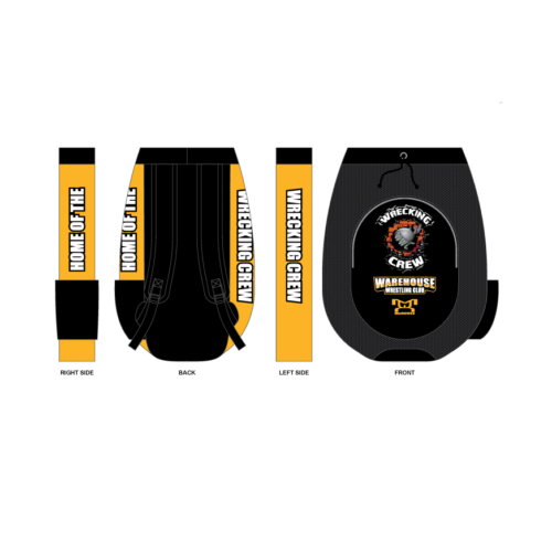 Warehouse Wrestling Club Sublimated Custom Gear Bag