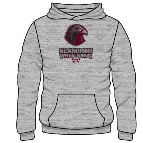Seaforth Custom Sublimated Decal Grey Hoodie