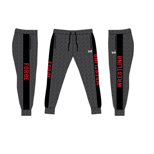 Forge Wrestling Custom Joggers  (Heathered fabric may vary in color & texture)