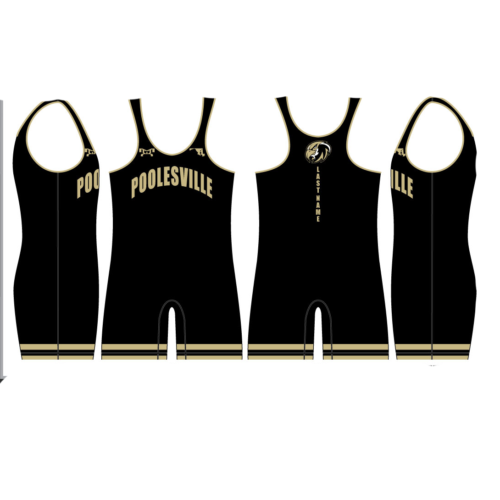 POOLESVILLE Black Singlet