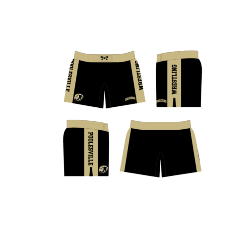 Poolesville Required Spirit Wear Women's Custom Fight Shorts