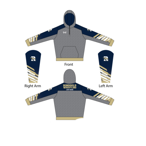 Ringgold Youth Custom Quarter Zip Hoodie