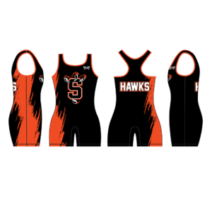 Susquenita Wrestling Black Custom Women's Singlet 2023