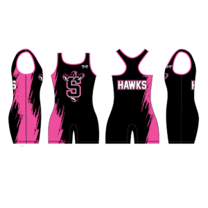 Susquenita Wrestling PINK Custom Women's Singlet 2023