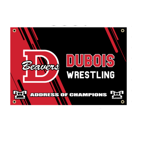 DuBois Wrestling Custom Team Banner