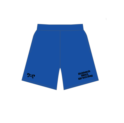 oshkosh west Blue Custom Mesh Shorts