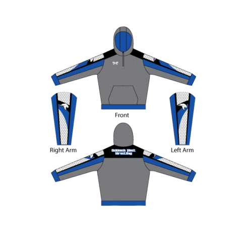 oshkosh west Custom Quarter Zip Hoodie