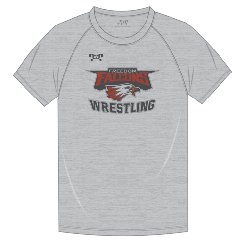 Freedom Falcons Wrestling Custom Sublimated Decal T Shirt