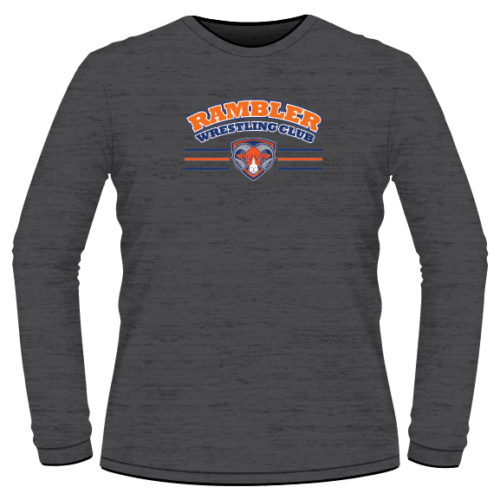 Rambler Wrestling Club Custom Heat Press Long Sleeve