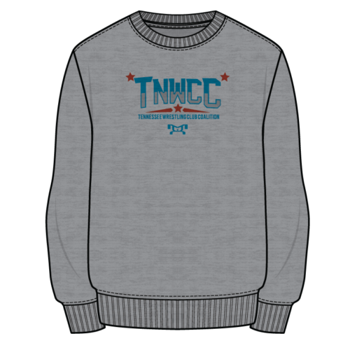 TNWCC Sublimated Decal Grey Crewneck