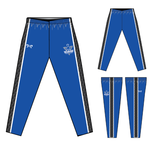 Elite Force Royal Sublimated Tapered Pants W/ Zipper