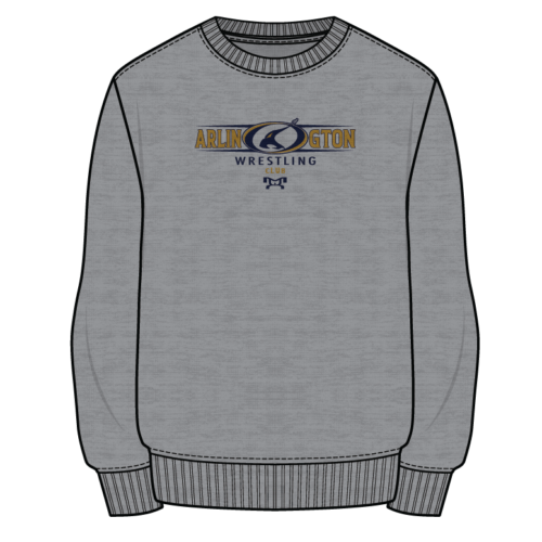 ARLINGTON Sublimated Decal Grey Crewneck 2023