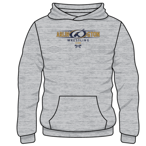 ARLINGTON Custom Sublimated Decal Grey Hoodie  2023
