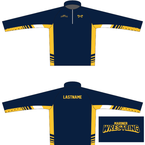 Mariner High School  Custom Navy Intrepid 1/4 Zip  2023