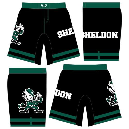 Sheldon High School Custom Fight Shorts