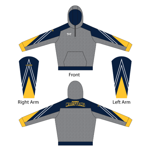 Mariner High School  Custom Quarter Zip Hoodie  2023