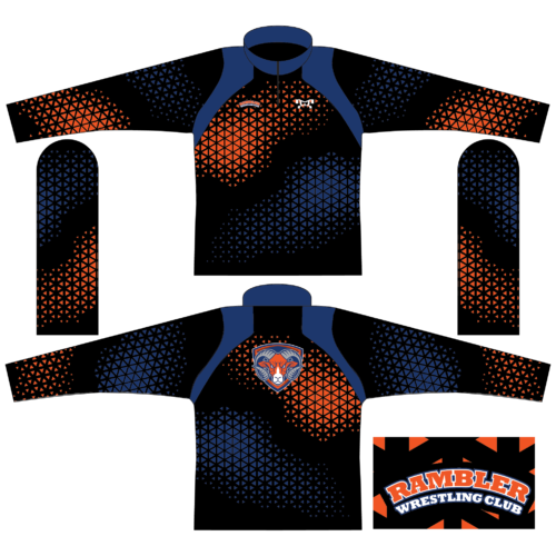 Rambler Wrestling Club Custom Quarter Zip  2023