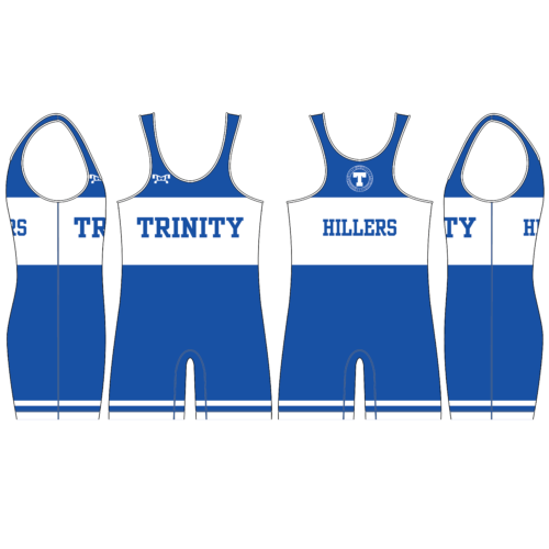 Trinity Wrestling Blue Wrestling Singlet