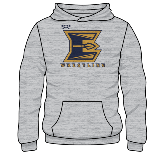 ELCO Custom Sublimated Decal Grey Hoodie  2023