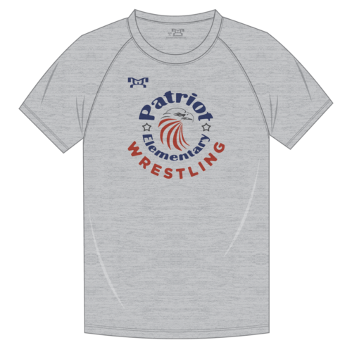 Patriot Elementary Custom Sublimated Decal T Shirt
