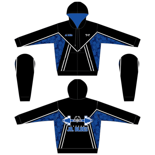 Topeka Sublimated Full Zip Hoodie