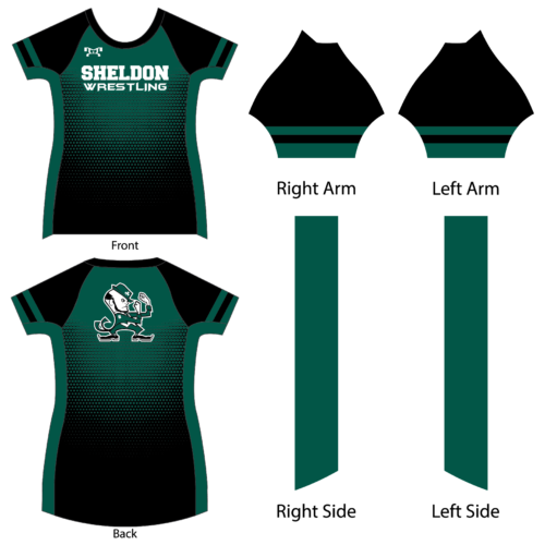 Sheldon High School Custom Womens Compression Shirt