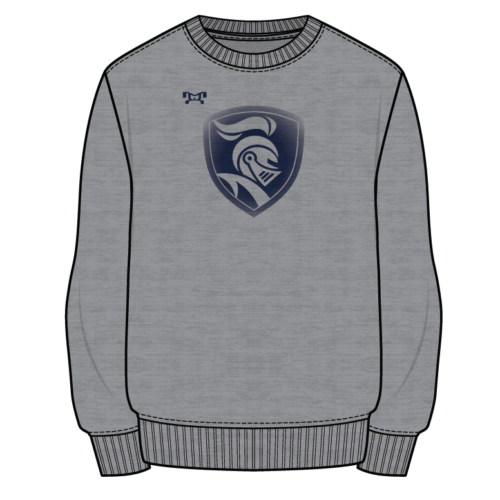 Norwin High School Sublimated Decal Grey Crewneck