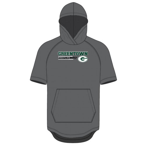 Greentown Wrestling  Short Sleeve Hoodie