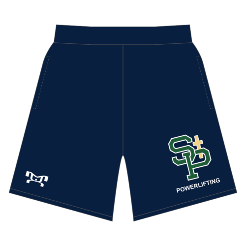 ST. PATRICKS POWERLIFTING Custom Mesh Shorts