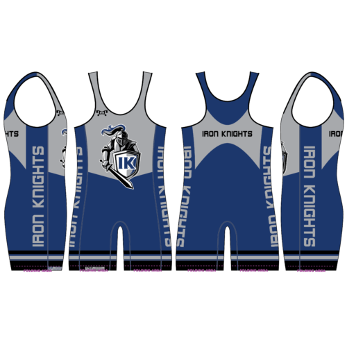 Iron Knights Custom Blue Singlet