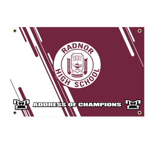 Radnor Wrestling Custom Team Banner