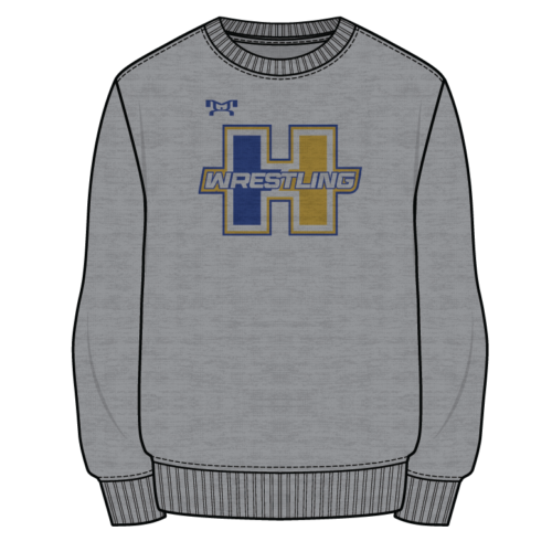 Humboldt Sublimated Decal Grey Crewneck