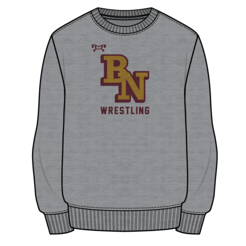 Bloomington North Sublimated Decal Grey Crewneck