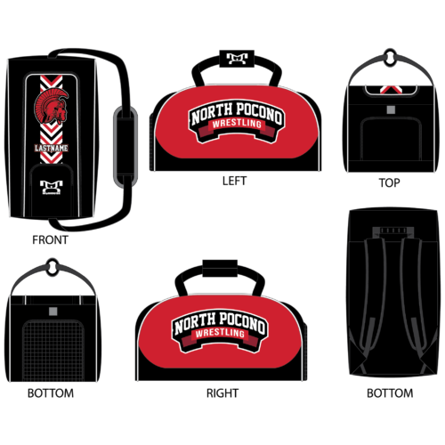 North Pocono Youth   Custom Conversion Duffel Bag