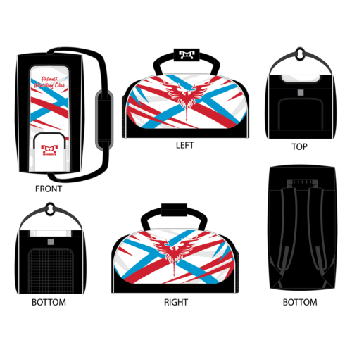 Phoenix Wrestling Club Custom Conversion Duffel Bag