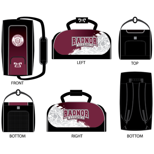 Radnor Wrestling Custom Conversion Duffel Bag