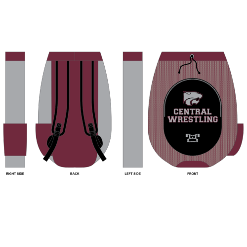 Central High School  Sublimated Custom Gear Bag