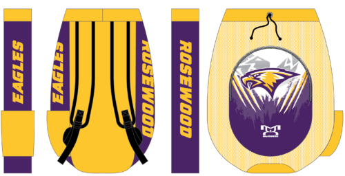 Rosewood Wrestling Club Custom Gear Bag