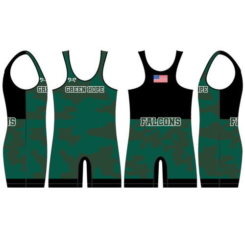 Green Hope High School Men's CAMO Singlet