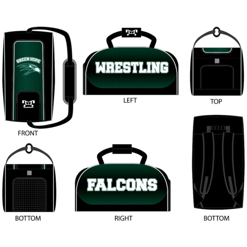 Green Hope High School Custom Conversion Duffel Bag